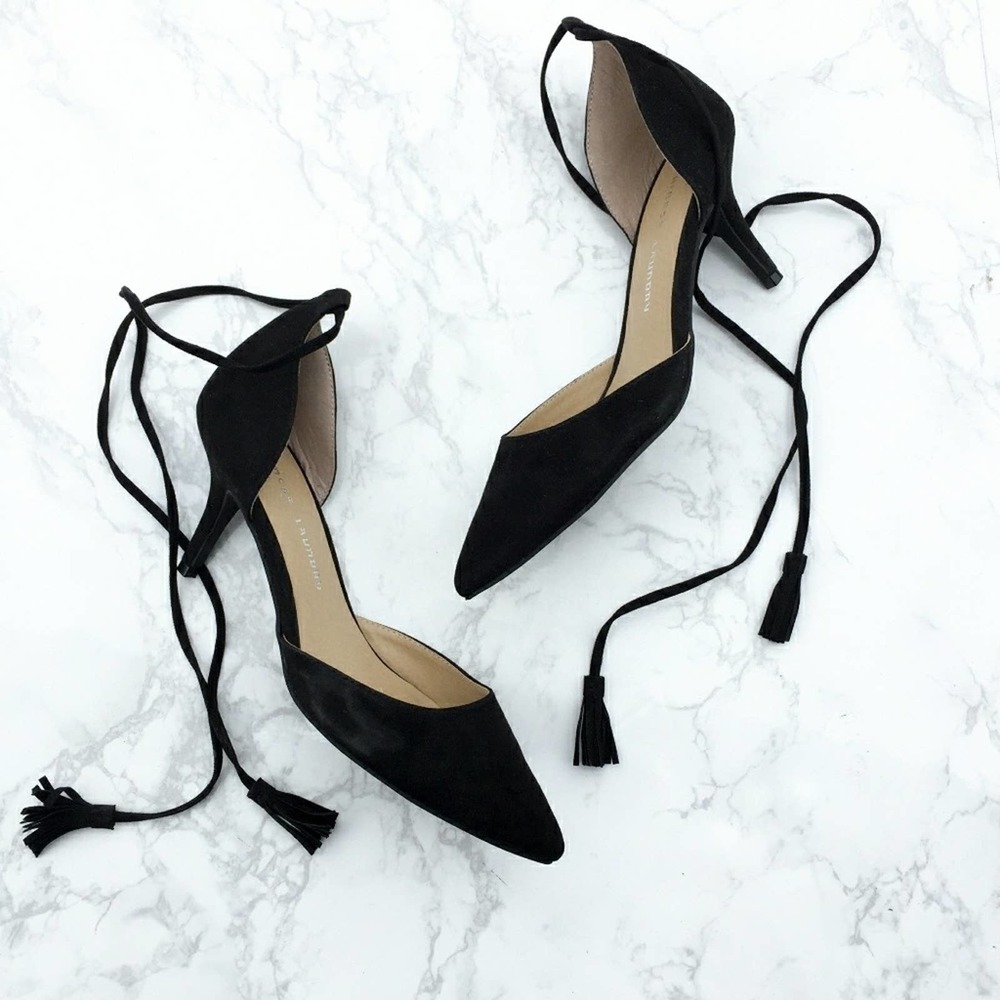 Chinese Laundry Olinda Lace Up D'Orsay Pumps Heels